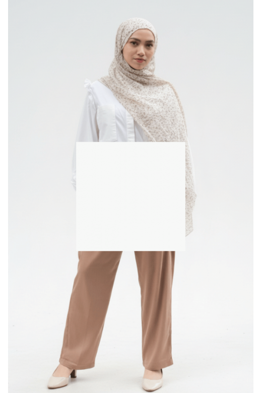 Pasmina Lily Jahit Tepi